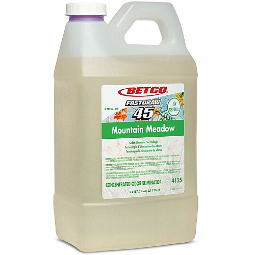 Betco Sentec Odor Eliminator - FASTDRAW 45 Concentrate - 2 / Carton (4125B200)