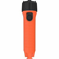 Energizer Intrinsically Safe Emergency Light LED - 2 x D - Battery - Drop Resistant, Water Proof - Orange - 1 Each (ENISHH25E)