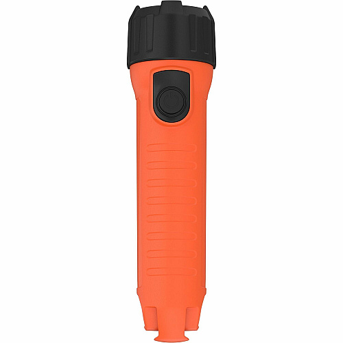 Energizer Intrinsically Safe Emergency Light LED - 2 x D - Battery - Drop Resistant, Water Proof - Orange - 1 Each (ENISHH25E)
