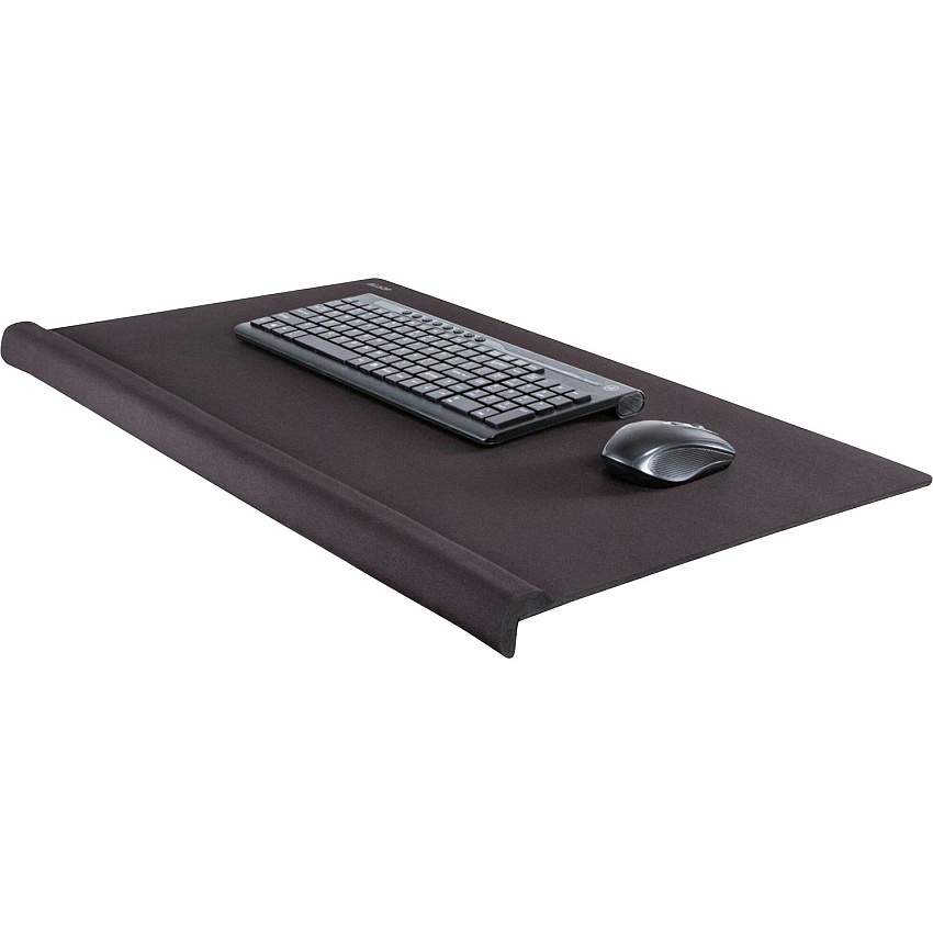 Allsop ErgoEdge Wrist Rest Deskpad, 29.5 x 16.5, Black (32191)