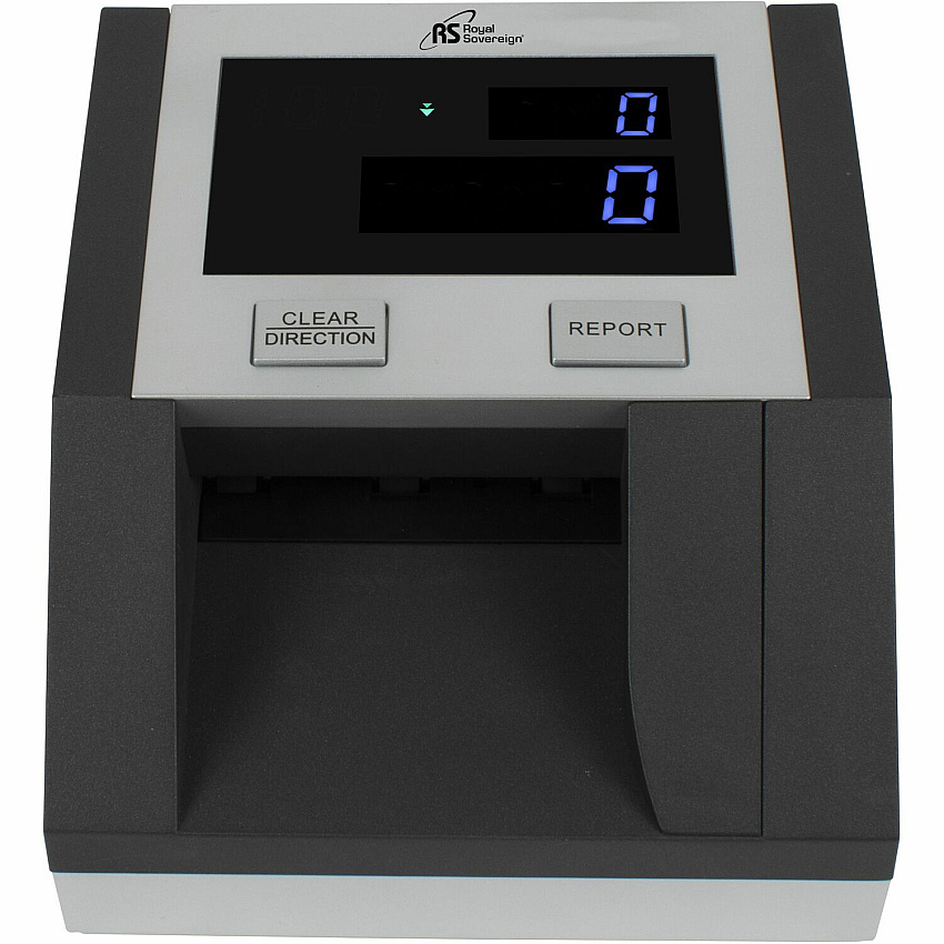 Royal Sovereign 5 Phase Bank Grade Counterfeit Detector Infrared, Magnetic Ink, Dimension - 0.5 Second - Black - 1 Each (RCD-BG1)