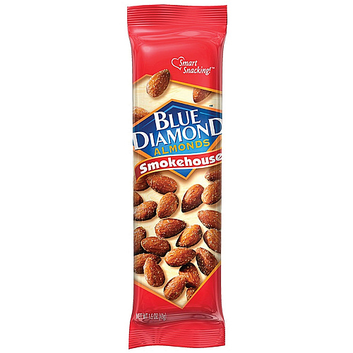 BlueDiamond Smokehouse Almonds Smokehouse BBQ - 1.50 oz - 12 / Box (5179)
