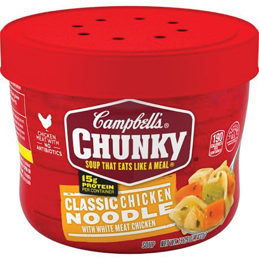 Campbell's Chunky Classic Chicken Noodle Soup 15.25 fl oz - 8 / Carton (14880)