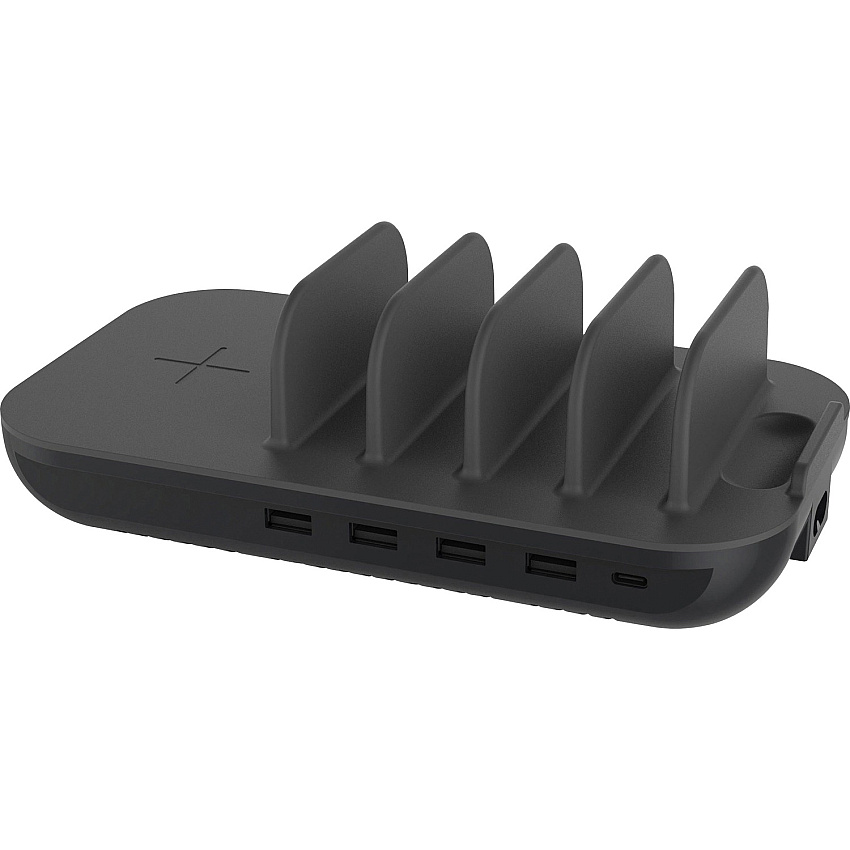 Kantek Wireless Charging Pad Charging Station Input connectors: USB - 1 Each (DC1300B)