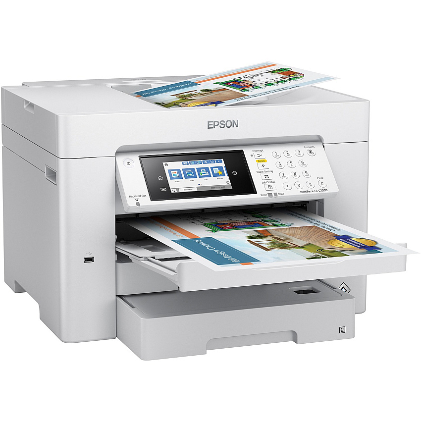 Epson WorkForce EC-C7000 Inkjet Multifunction Printer - Color For Plain Paper Print - 1 Each (C11CH67202)