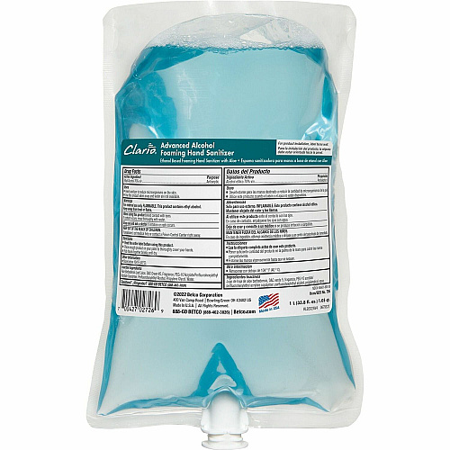 Betco Hand Sanitizer Foam Refill Citrus Scent - 1.06 quart - Kill Germs - Hand - Moisturizing - Light Blue - Anti-irritant, Non-sticky, Residue-free, Non-drying - 1 Each (7952900)