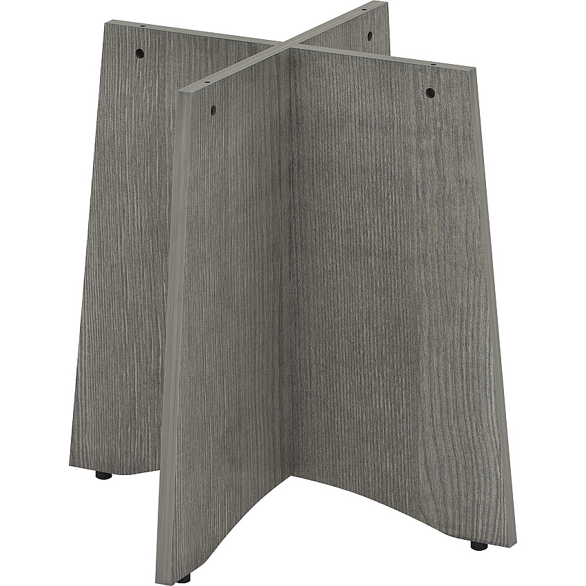 Lorell Essentials Round Conference Table Base 29" Height x 29.50" Width x 29.50" Depth - Assembly Required - Weathered Charcoal - 1 Each (LLR69589)