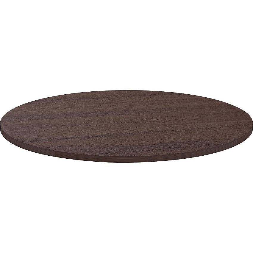 Lorell Essentials Conference Tabletop Espresso Round Top - Contemporary Style - 1" Table Top Thickness x 42" Table Top Diameter - Assembly Required - 1 Each (LLR18255)