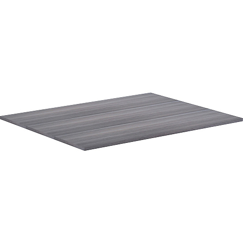 Lorell Revelance Conference Rectangular Tabletop 1" Height x 59.9" Width x 47.3" Depth x 1" Thickness - Material: Laminate - Finish: Weathered Charcoal (LLR16256)