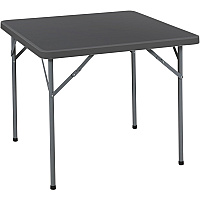 Iceberg IndestrucTable TOO Square Folding Table Square Top - Powder Coated Base - 200 lb Capacity - 34