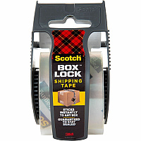 Scotch Box Lock Dispenser Packaging Tape 22.20 yd Length x 1.88