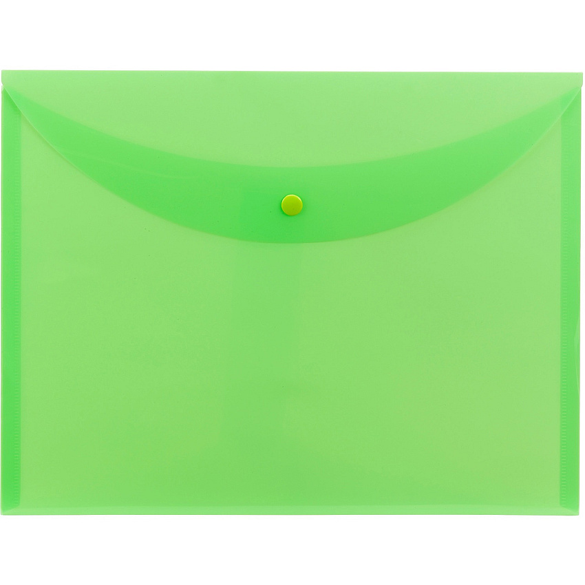 Smead Letter File Wallet 8 1/2" x 11" - Green - 10 / Box (89683)