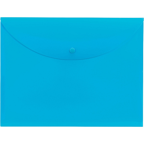 Smead Letter File Wallet 8 1/2" x 11" - Teal - 10 / Box (89681)