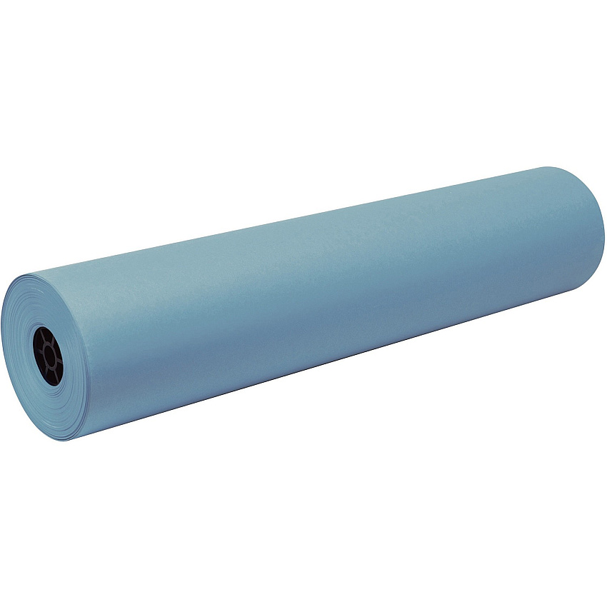 Tru-Ray Construction Paper Art Roll Art Project, Mural, Banner - 36" Width x 500 ft Length - Sky Blue - Sulphite - 1 Roll (P100595)