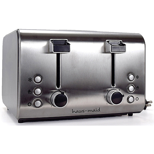 RDI 4-Slice Toaster Toast, Reheat, Defrost - Gray (OG8590)