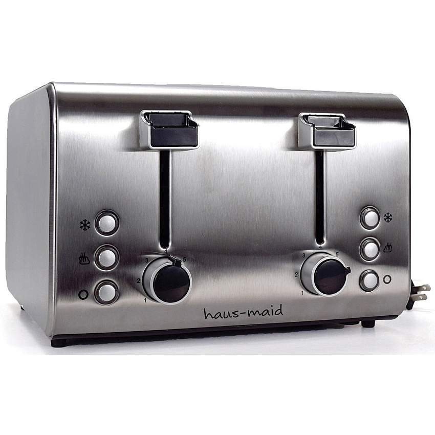 RDI 4-Slice Toaster Toast, Reheat, Defrost - Gray (OG8590)