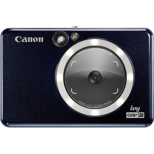 Canon IVY CLIQ+2 8 Megapixel Instant Digital Camera - Midnight Navy (CLIQ2NAVY)