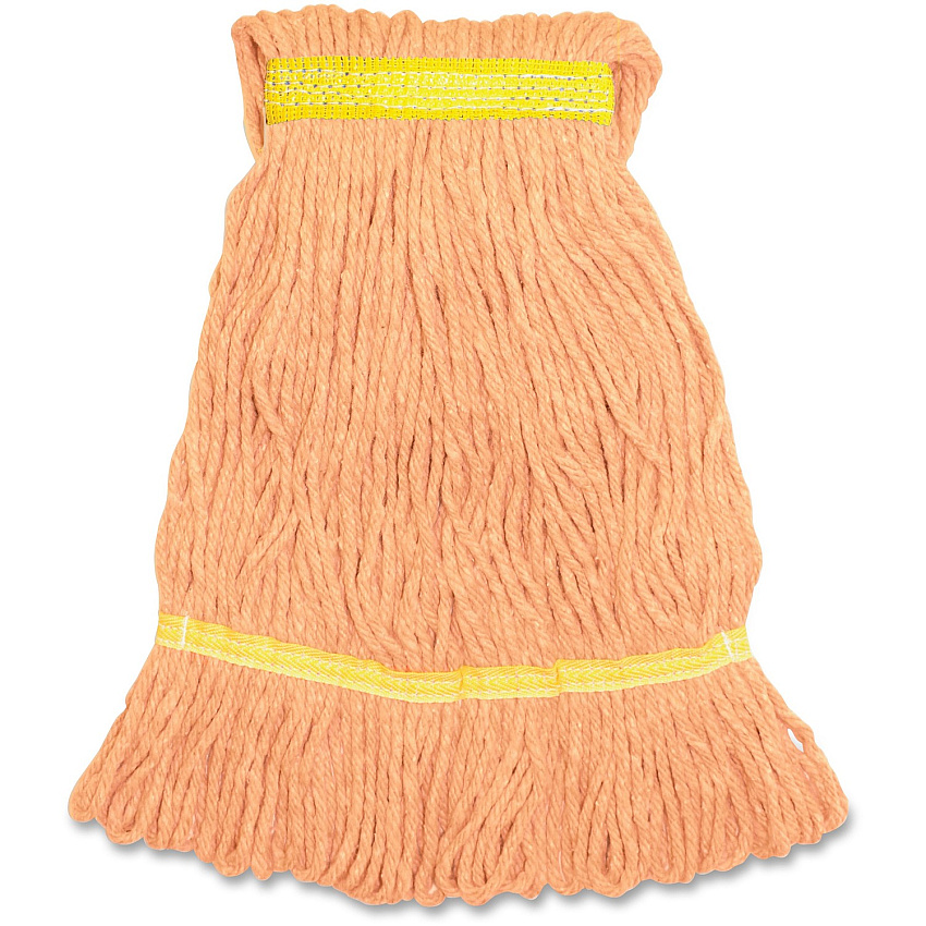 Genuine Joe Narrow Band Small Mophead Small - Rayon, Cotton, Cotton - 1 Each (GJOSOR1B)