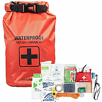 Life+Gear Survival/First Aid Kit Plastic, Fabric, Glass - Red - 2 (413820)