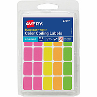 Avery&reg; Removable Labels, 1/2