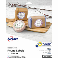 Avery&reg; Printable Round Labels , 2