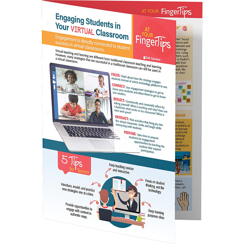 Shell Education Engaging Virtual Classroom Guide Printed Book 4 Pages - Book - Grade K-12 - Multilingual - 1 Each (126300)