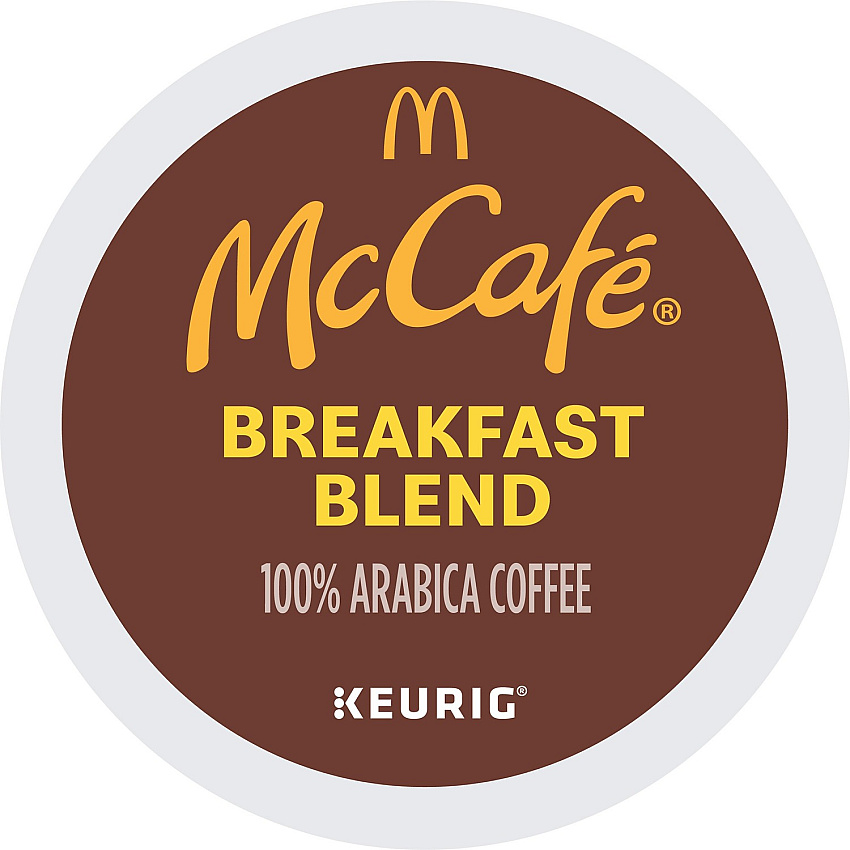 McCafe McCaf&eacute;&reg; K-Cup Breakfast Blend Coffee Compatible with Keurig Brewer - Light - K-Cup - 24 / Box (8041)