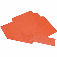 Champion Sports Indoor/Outdoor Throwdown Base Set Orange Orange - Vinyl - 1 Set (97)