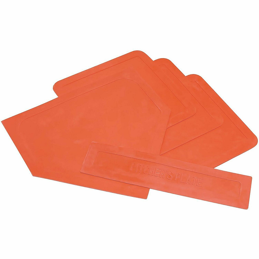 Champion Sports Indoor/Outdoor Throwdown Base Set Orange Orange - Vinyl - 1 Set (97)