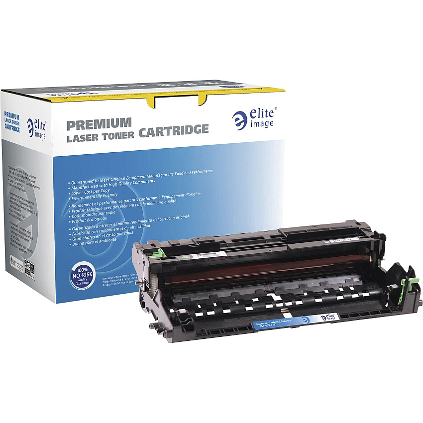 Elite Image Remanufactured Imaging Drum - Alternative for Brother DR820 Laser Print Technology - 50000 Pages - Black - OEM - 1 Each (03431)