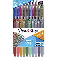 Paper Mate InkJoy Gel Pens Multi Ink - Gel-based - 36 / Pack (2132016)