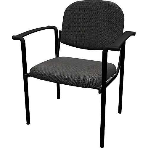 Eurotech Dakota Series Office Task Chair Mesh Back Material - Steel Frame Material - Four-legged Base - Castillo Breezy - Armrest - 1 Each (801102)