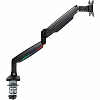 Kensington SmartFit Mounting Arm for Monitor, Curved Screen Display, Flat Panel Display - Black - Landscape/Portrait Height Adjustable - 1 Display(s) Supported - 13