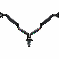Kensington SmartFit Mounting Arm for Monitor, Flat Panel Display, Curved Screen Display - Black Height Adjustable - 2 Display(s) Supported - 13