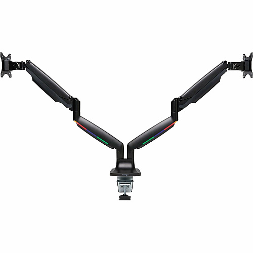 Kensington SmartFit Mounting Arm for Monitor, Flat Panel Display, Curved Screen Display - Black Height Adjustable - 2 Display(s) Supported - 13" to 34" Screen Support - 19.84 lb Load Capacity - 75 x 75, 100 x 100 - VESA Mount Compatible - 1 Each (59601)