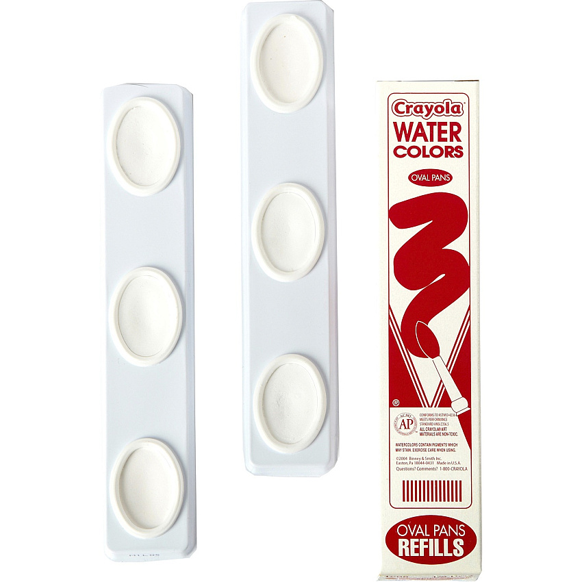 Crayola Watercolor Paint Refill White - Washable - 1 Each (531205053)