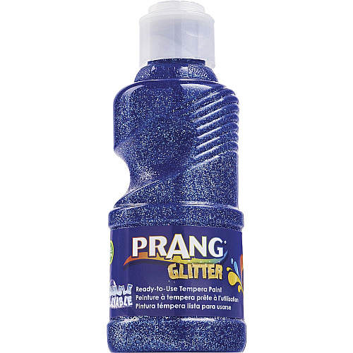 Prang Ready-to-Use Glitter Paint Glitter Blue - 8 fl oz - Washable - 1 Each (X11775)