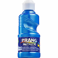 Prang Ready-to-Use Washable Metallic Paint Metallic Blue - 8 fl oz - Washable - 1 Each (X11765)