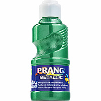 Prang Ready-to-Use Washable Metallic Paint Metallic Green - 8 fl oz - Washable - 1 Each (X11764)