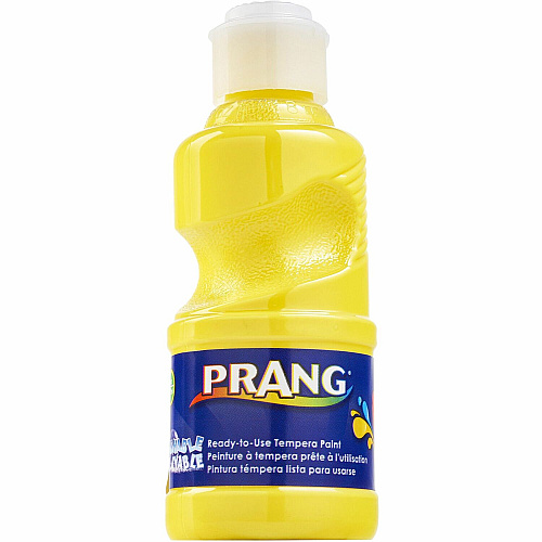 Prang Ready-to-Use Washable Tempera Paint 8 fl oz - 1 Each - Yellow (X10803)