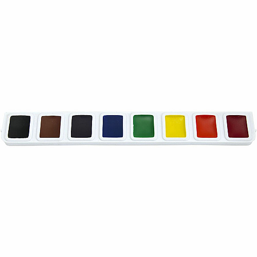 Prang Half-Pan Watercolors Refill Pack 3 / Pack - Multicolor (X82000)