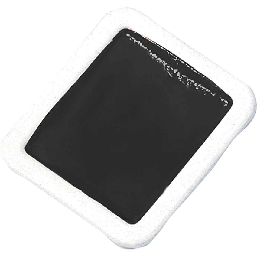 Prang Half-Pan Watercolors Refill Black - 1 Dozen (X8008)