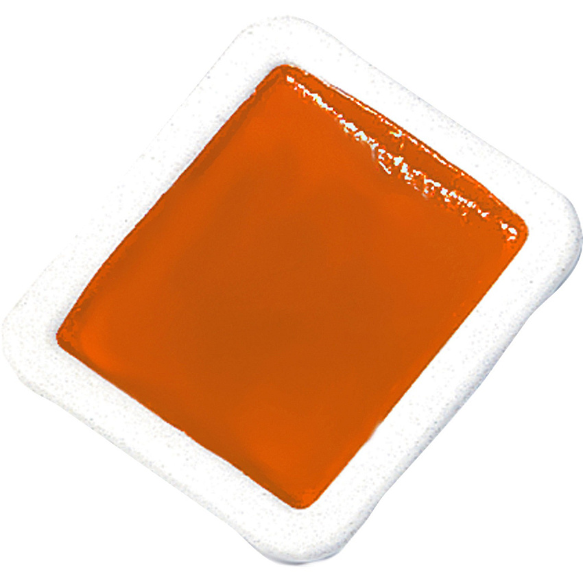 Prang Half-Pan Watercolors Refill Orange - 1 Dozen (X8002)