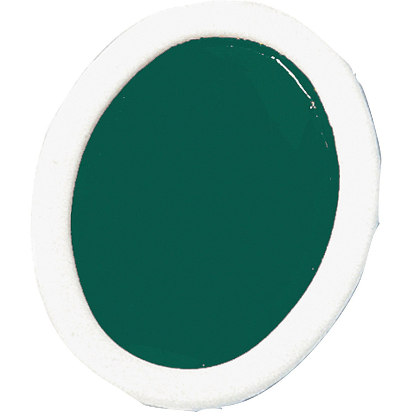 Prang Oval-Pan Watercolors Refill Blue Green - 1 Dozen (X815)