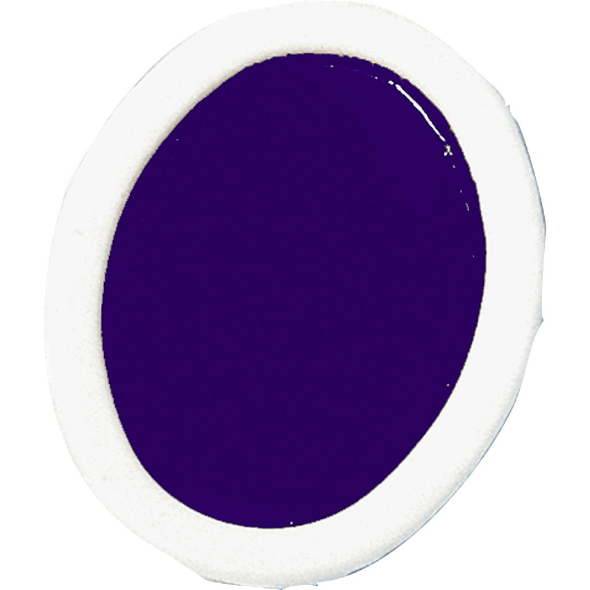 Prang Oval-Pan Watercolors Refill Blue Violet - 1 Dozen (X816)