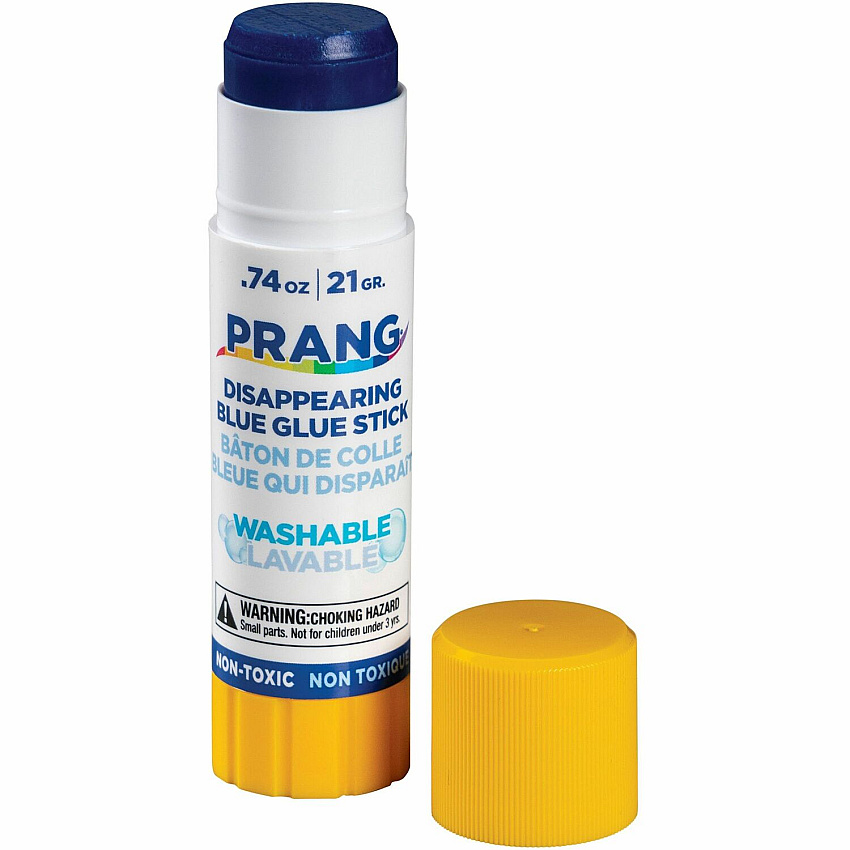 Prang Disappearing Blue Washable Glue Stick 0.74 oz - 1 Each - Blue (X15090)