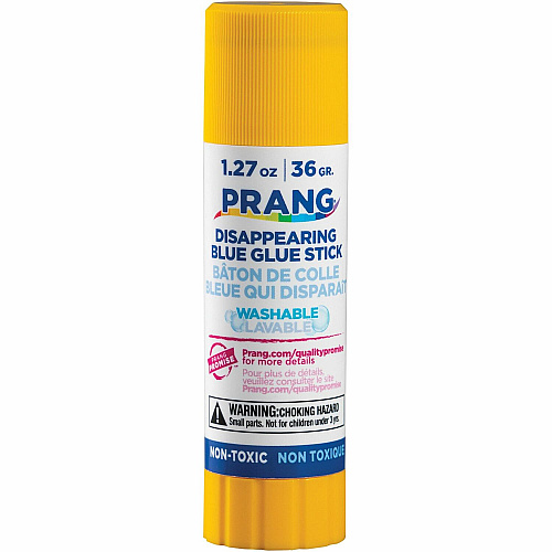 Prang Disappearing Blue Washable Glue Stick 1.27 oz - 1 Each - Blue (X15091)