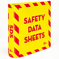 Avery UltraDuty Ring Binder Letter - 8 1/2" x 11" Sheet Size - 375 Sheet Capacity - 3 1/2" Spine Width - 3 x 1.50" Ring(s) - Fastener(s): Slant Ring - Pocket(s): 0 - Polypropylene - Red, Yellow - Durable, Flexible, Water Resistant, Abrasion Resist (77711)