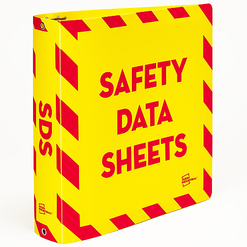 Avery UltraDuty Ring Binder Letter - 8 1/2" x 11" Sheet Size - 530 Sheet Capacity - 3 1/10" Spine Width - 3 x 2" Ring(s) - Fastener(s): Slant Ring - Pocket(s): 0 - Polypropylene - Yellow, Red - Durable, Flexible, Water Resistant, Abrasion Resistan (77712)