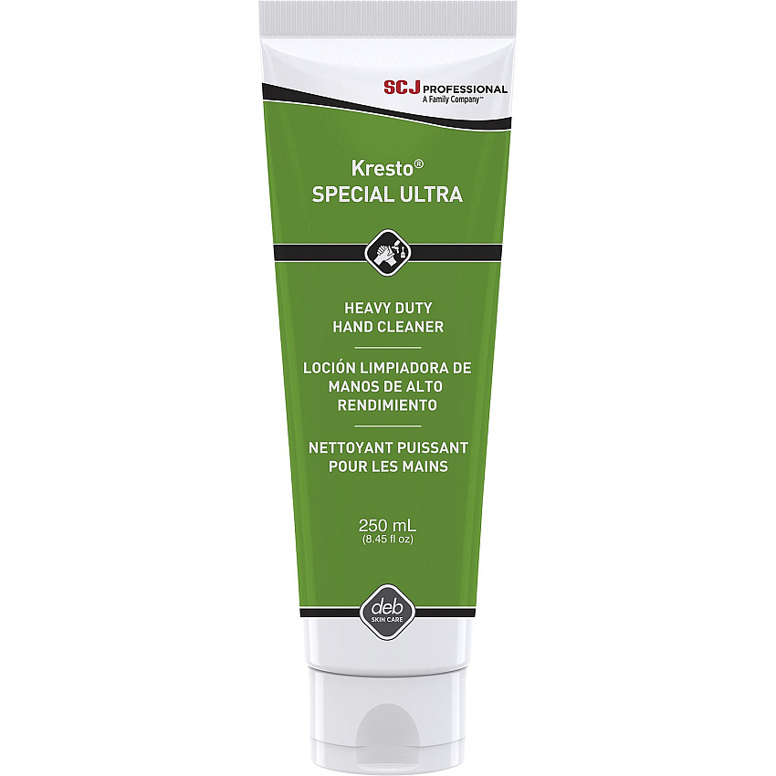 SC Johnson Kresto Special Ultra Hand Cleaner 8.45 fl oz - Paint Remover - Industrial, Automotive, Hand - Brown - Silicone-free, Heavy Duty, Soap-free - 1 Each (KSP250ML)